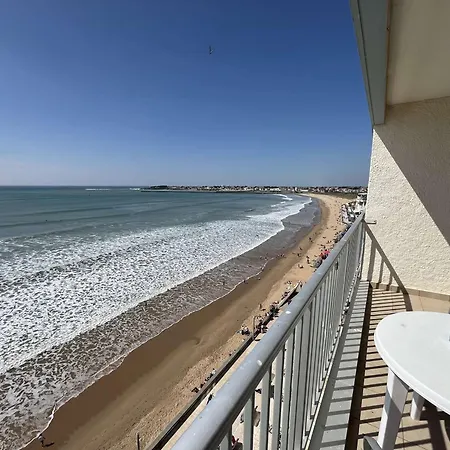 Vue Mer, Acces Direct Plage, Balcon, Tv, 6e Etage - Fr-1-324-541